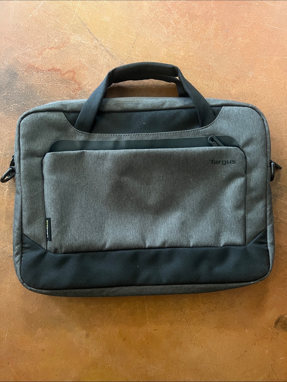 Targus Gray and Black Laptop Briefcase